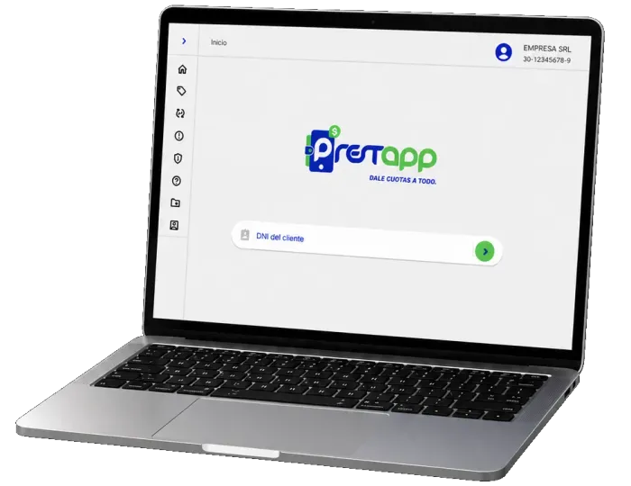 Billetera PrestApp en un teléfono