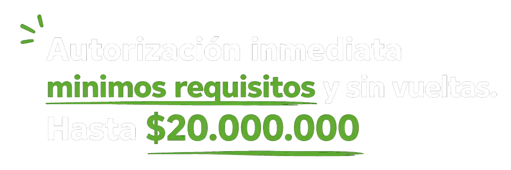 Autorización inmediata